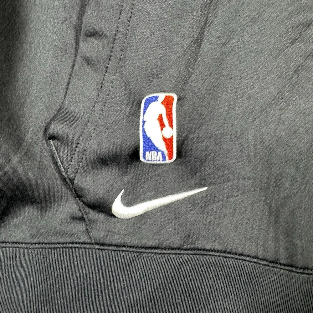 Nike NBA Utah Jazz Dri-FIT Full Zip Hoodie Jacket Men's L Black Team Warmup Logo